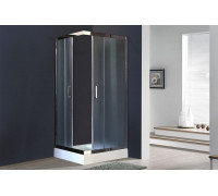 Душевой уголок Royal Bath RB HPD-C-CH 90х80 см, с матовыми стеклами