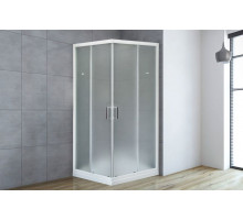 Душевой уголок Royal Bath RB HPD-C 100х100 см, с матовыми стеклами