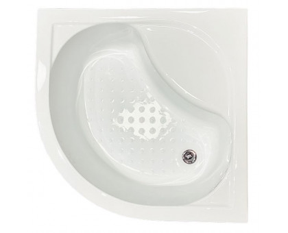 Душевой уголок Royal Bath RB 90BK-T 90х90 см, с прозрачными стеклами