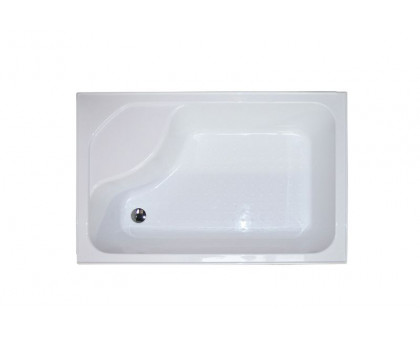 Душевой уголок Royal Bath RB 8100BP-C 100х80 см, с матовыми стеклами, левосторонний