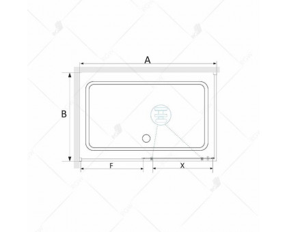 Душевой уголок RGW SV-42 (SV-12 + Z-05) 130x100, прозрачное стекло